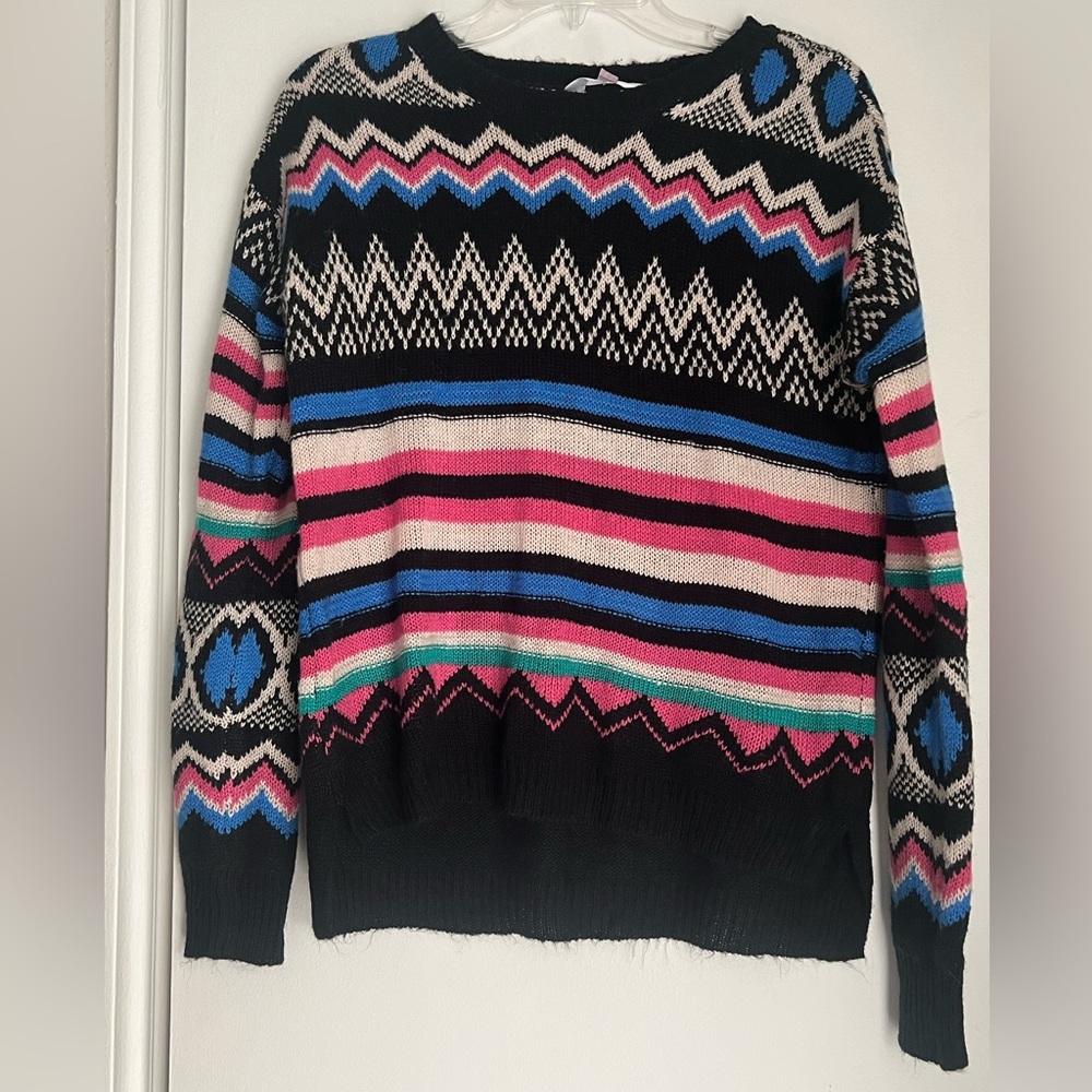 Colorful Striped Sweater